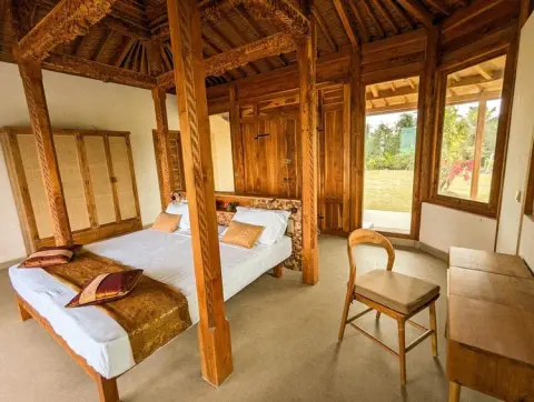 Puri Dajuma Terrace Eco Lodge Spa Bali Joglo Inside Overview